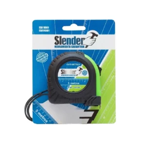 Cinta métrica "SLENDER" ergono. c/freno 3m x 1/2" (cm/pulg)