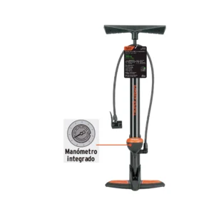 Inflador manual C/manómetro23"x1.1/2"(120psi)"TRUPER"BOM-MAX