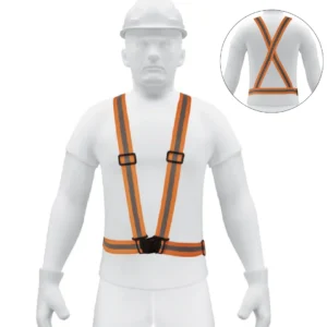 Cha.refl.t/arnés,naran.cinta reflect,120g"TRUPER"CHS-400N