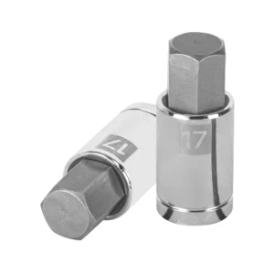 Dado Allen milimétrico ½" 6 puntas 17mm "TRUPER" D-1241-17M