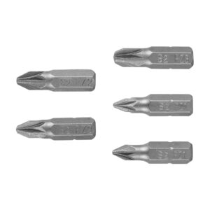 Jgo.5 ptas.Pozidriv 25mm(PZ1.PZ2.PZ2.PZ3)"TRUPER"PUDE-2001