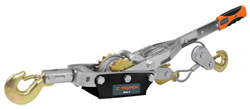 Sacapeludos a cable (L: 2,3mt) 4 Toneladas   "TRUPER" MAL-4