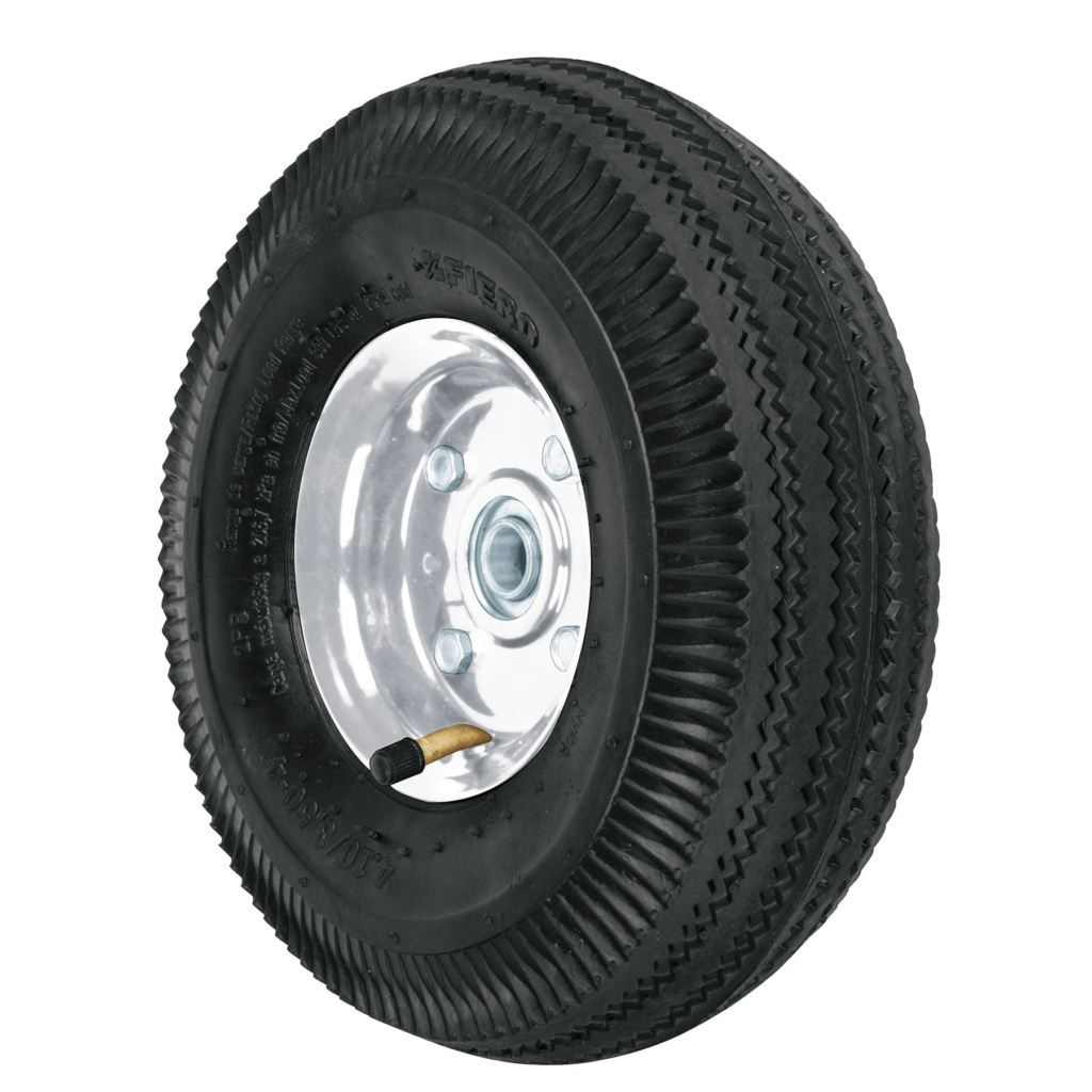 Rueda infl.p/carro D:10"eje lateral 5/8""TRUPER"LLN-10L