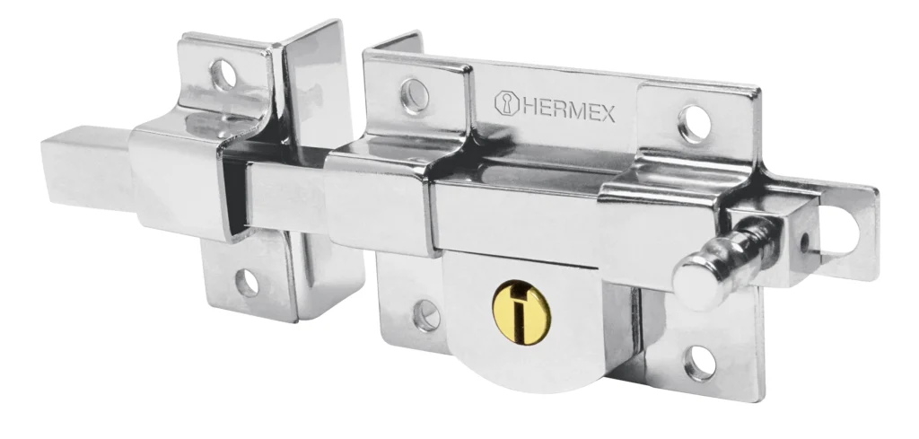 Cerr.barra libre sobre.Cr.Bril.der(hasta 40mm)"HERMEX"CB-45D