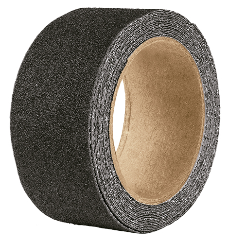 Cinta antiderrapante/abras negra.25mmx5mt."TRUPER" CIA-15N