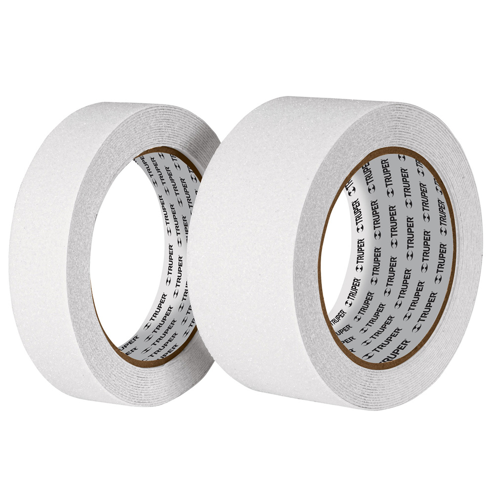Cinta antiderrapante/abras blanca.25mmx5mt."TRUPER" CIA-15B