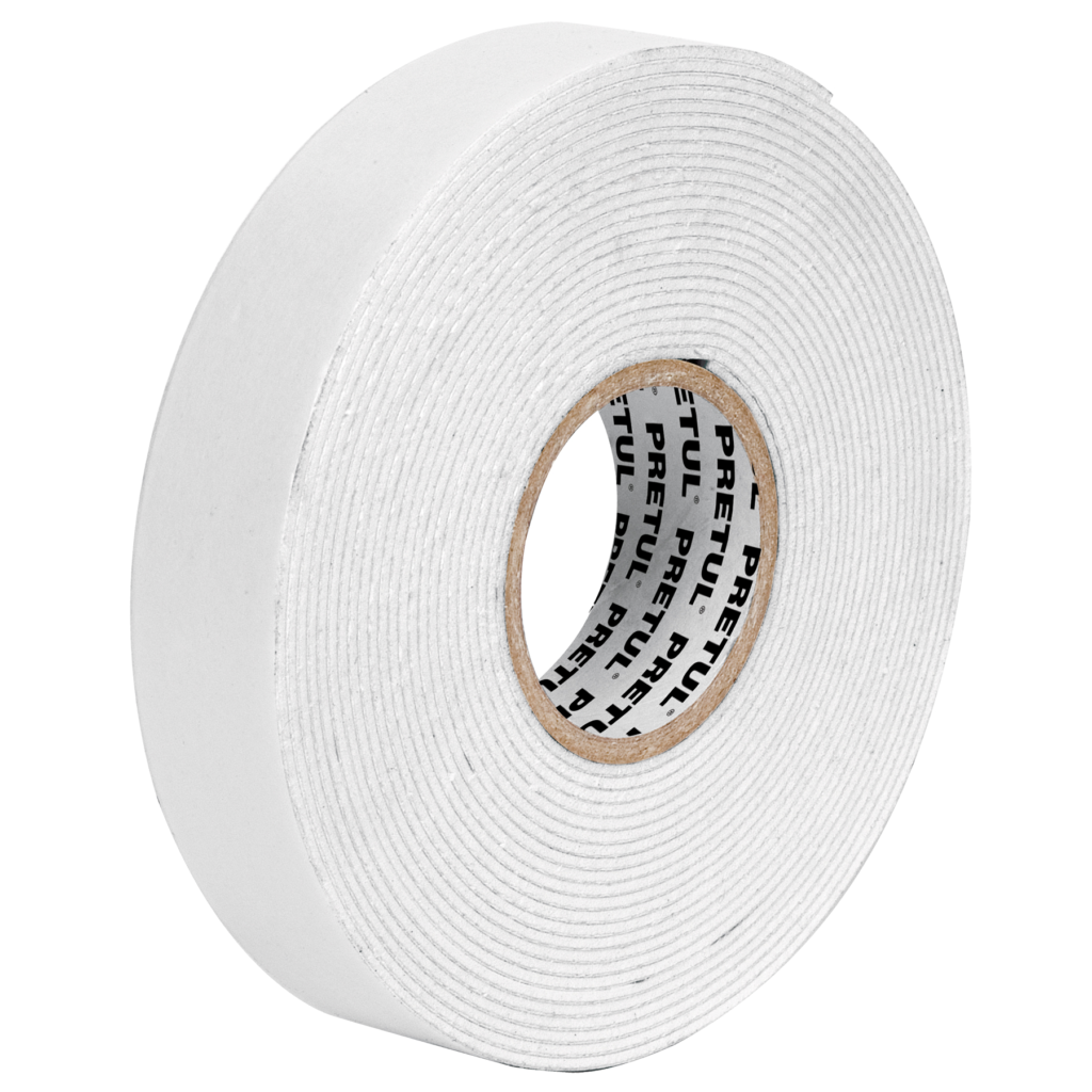Cinta d/faz esp.blanca(Sop:1Kg/in2)19mmX5mt"PRETUL"CDC-1950P