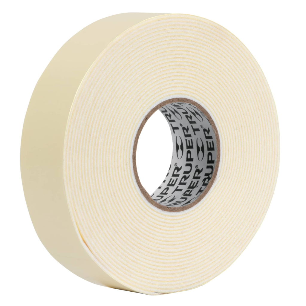 Cinta d/faz espuma blanca(R:2Kg/")25mmX5mt"TRUPER"CDC-2550