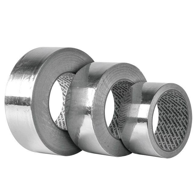 Cinta de aluminio (resiste 40°C)48mmx10mt"TRUPER"CALU-10