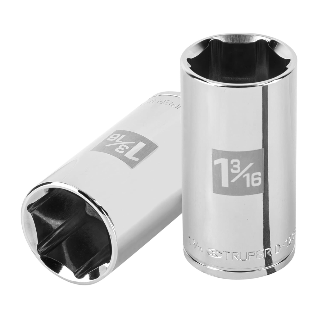 Dado largo estriado 1/2" - 1-3/16" "TRUPER" D-1238HL