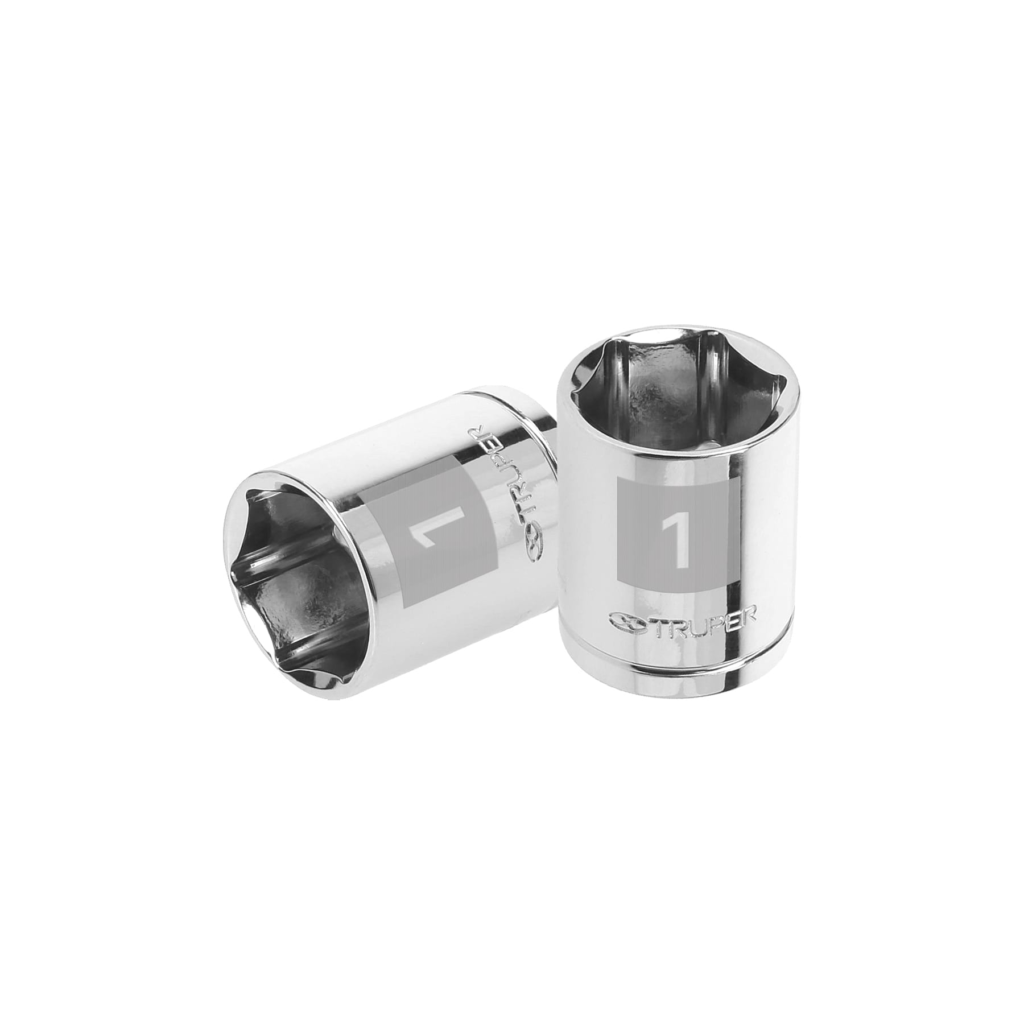 Dado ½" 6 puntas de 1" "TRUPER" D-1232-H