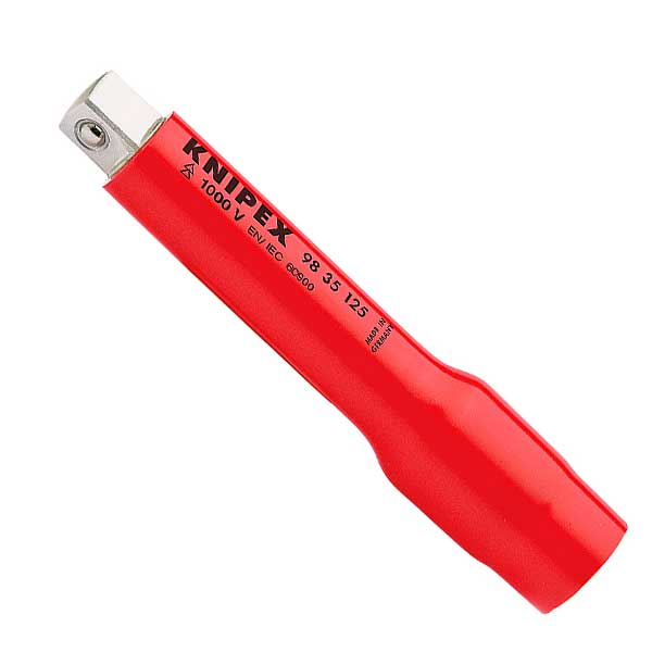Extensión de 5"p/dado hexag. 1/2" 1000V "KNIPEX"9845125