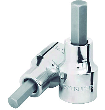 Dado Allen milimétrico ½" 6 puntas 6mm "TRUPER" D-1241-6M