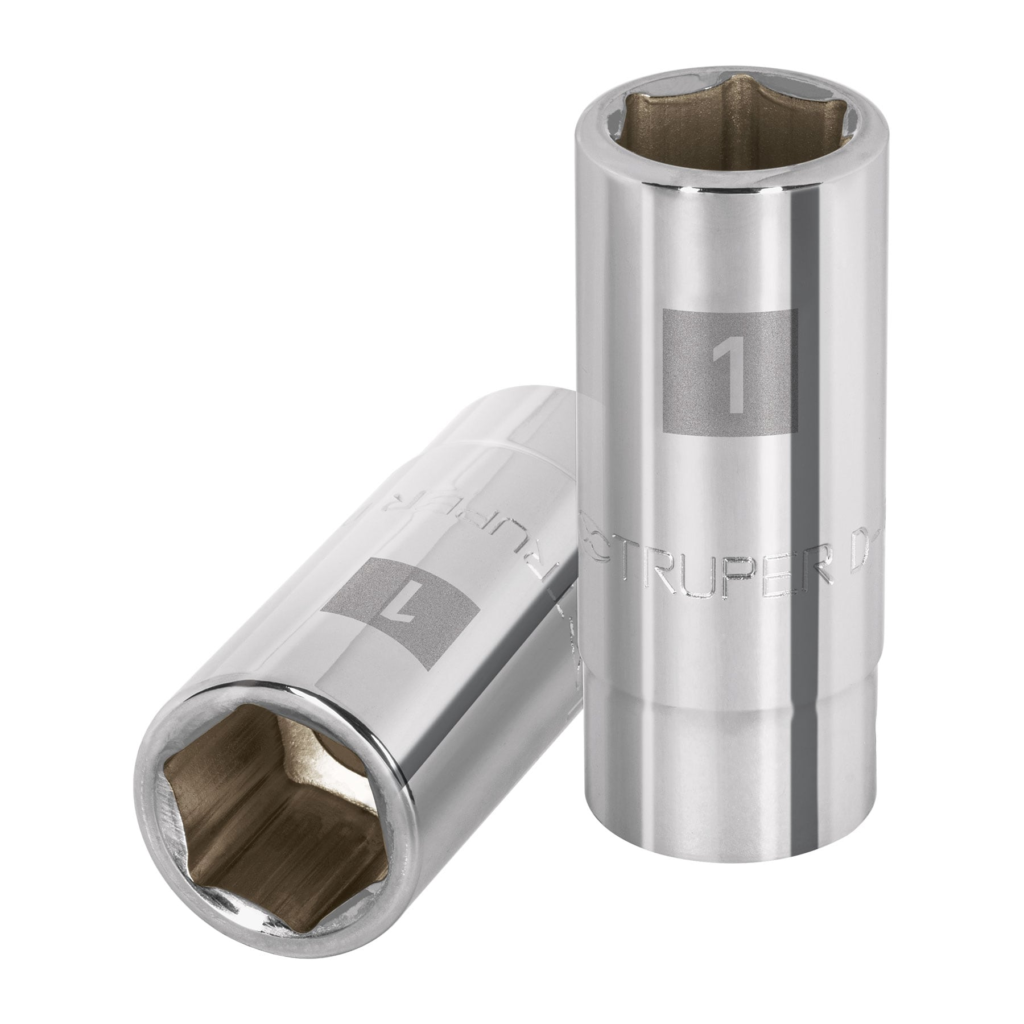 Dado largo 3/4" 6 puntas 1" "TRUPER" D-3432-HL