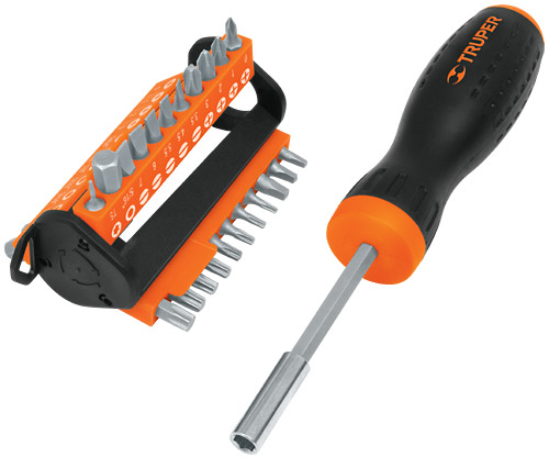 Destornillador 33 puntas intercamb Blister   "TRUPER" DMP-33