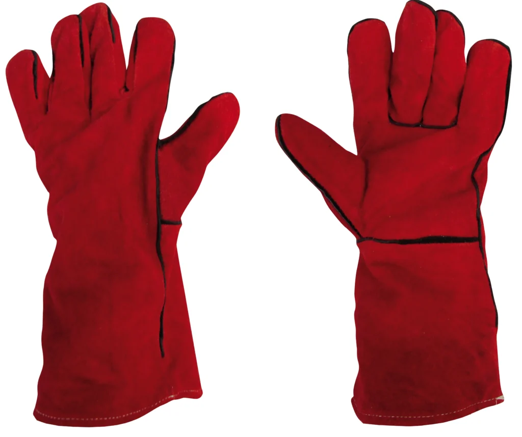 Guantes soldador cuero vacuno c/forro ,Largo:36cm "SLENDER"