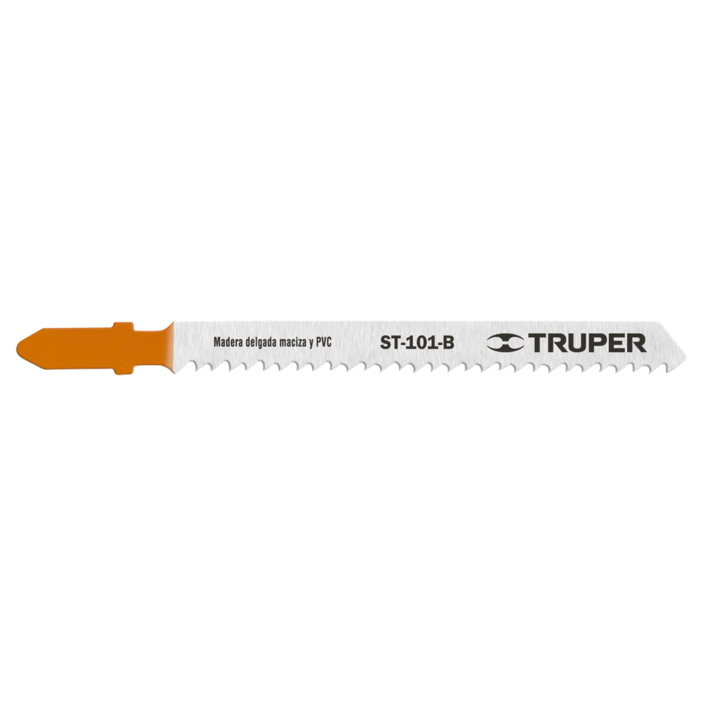 S/calar(75mm)Mad,PVC-Cte.recto-fino bli.5uni"TRUPER"ST-101-B