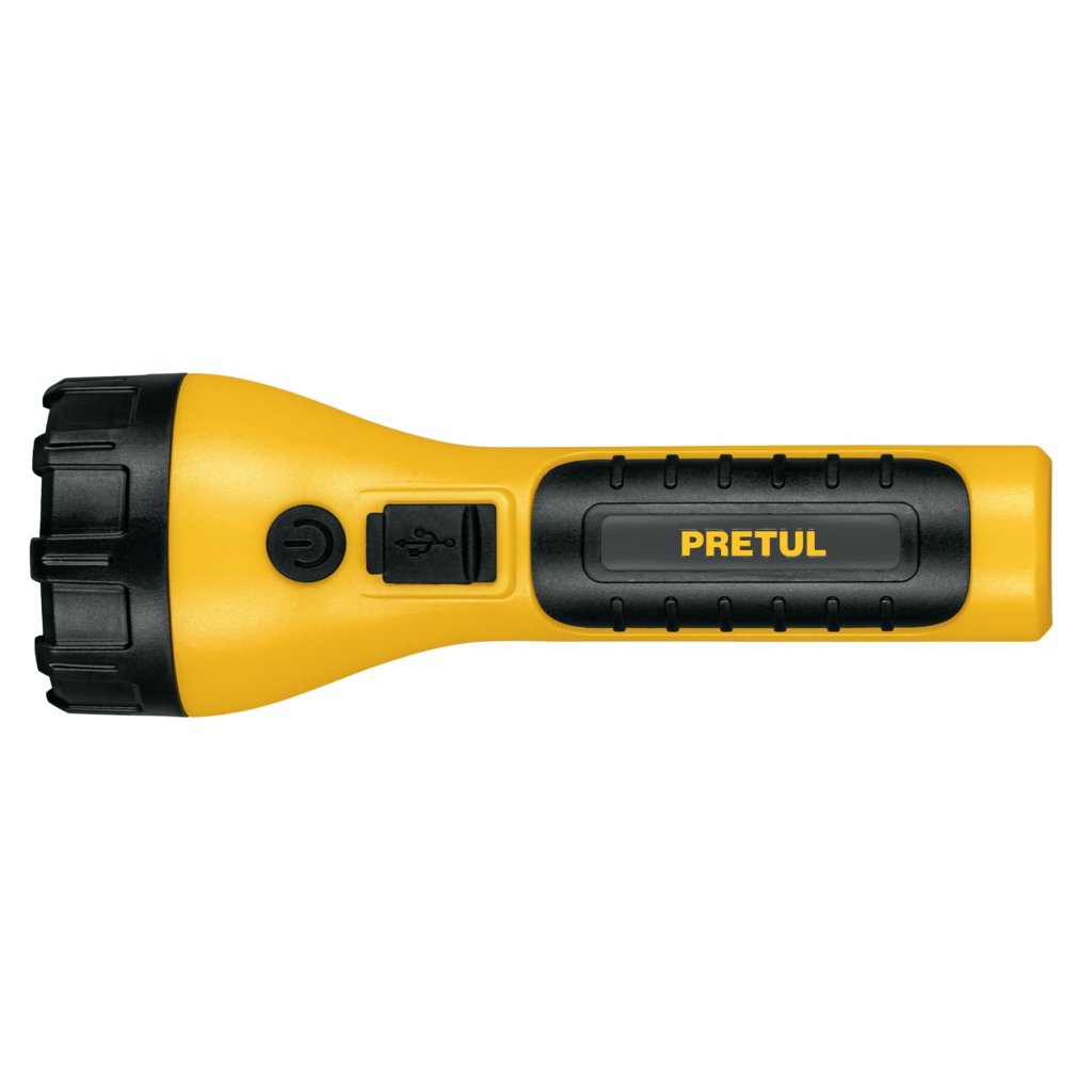 Lint.plást.recargable 1 Led(180lúm)140mt "PRETUL" LIRE-180P