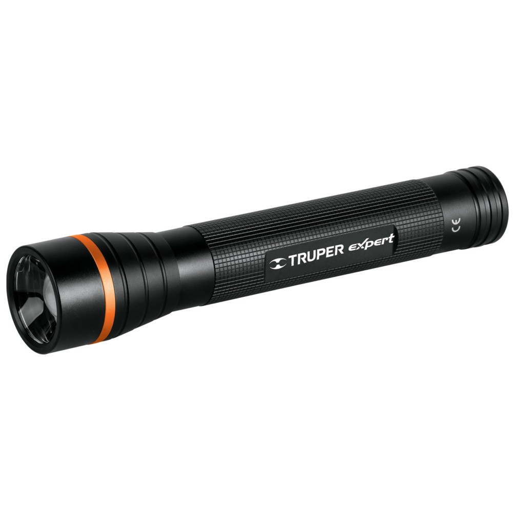 Lint.alum-negro.1Led(850lúm)300mt,3D incl"TRUPER"LINA-3DN