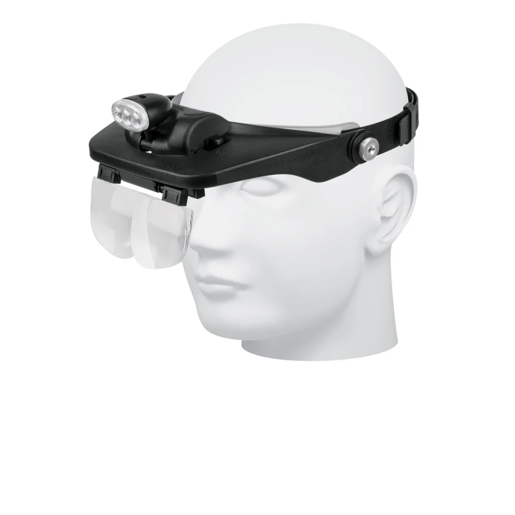 Lupa optovisor con luz Led, inc.3pilas AAA "PRETUL"OVIS-3P