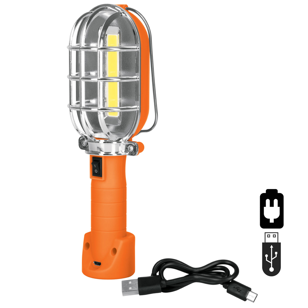 Lámpara de taller LED,recargab.USB base magn"TRUPER"LAT-280