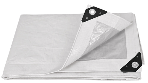 Lona Pol.blanca (Prot.UV)c/ojales6.00x12.00mt"PRETUL"LP-612B