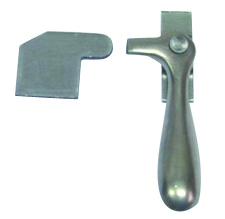 Aldabilla pulida c/enganche p/soldar izq."FUMACA" P31000 c/u