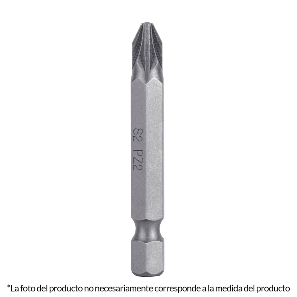 Puntas Destor.Pozidriv PZ3 50mm TRUPER PUDE-2203 x bl 5pzas