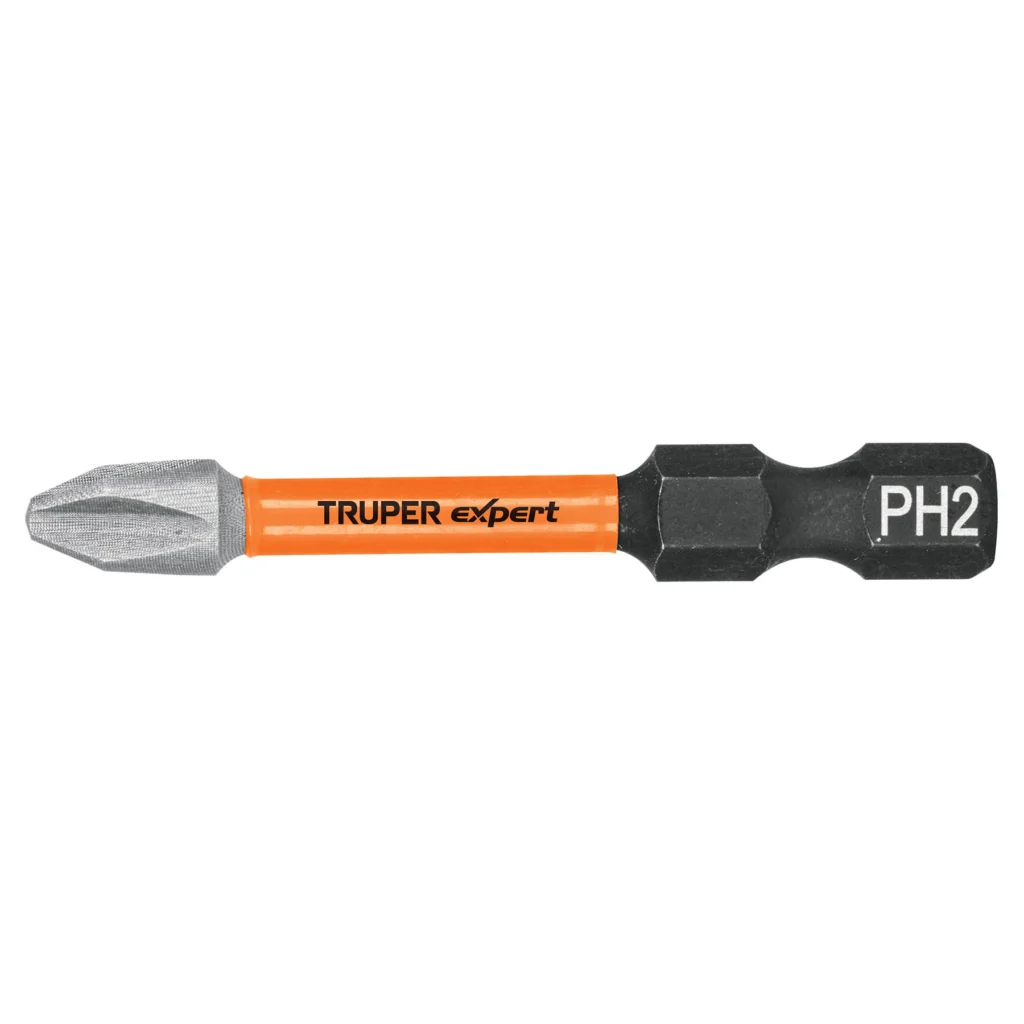 Punta Dest.Impac.phi.Nº2 50mm Enc.1/4" "TRUPER"PUDE1202I Bx5