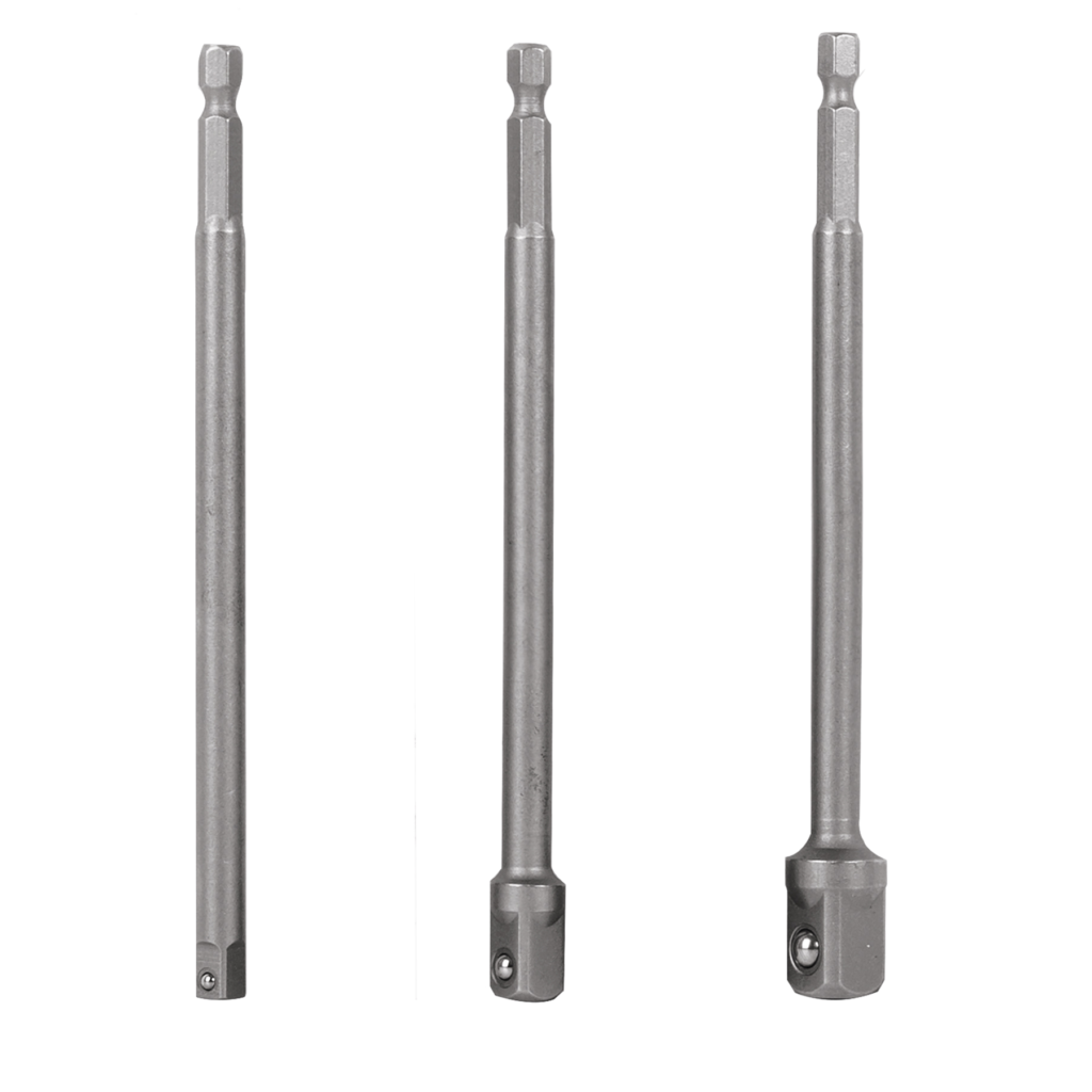 Adaptador 150mm p/ dados jgo 3un(1/4,3/8,1/2")"TRUPER"ADA-3L