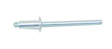 Remaches Alum,tipo pop 5/32"x1/2"Negro"SLENDER"Caja x 1000