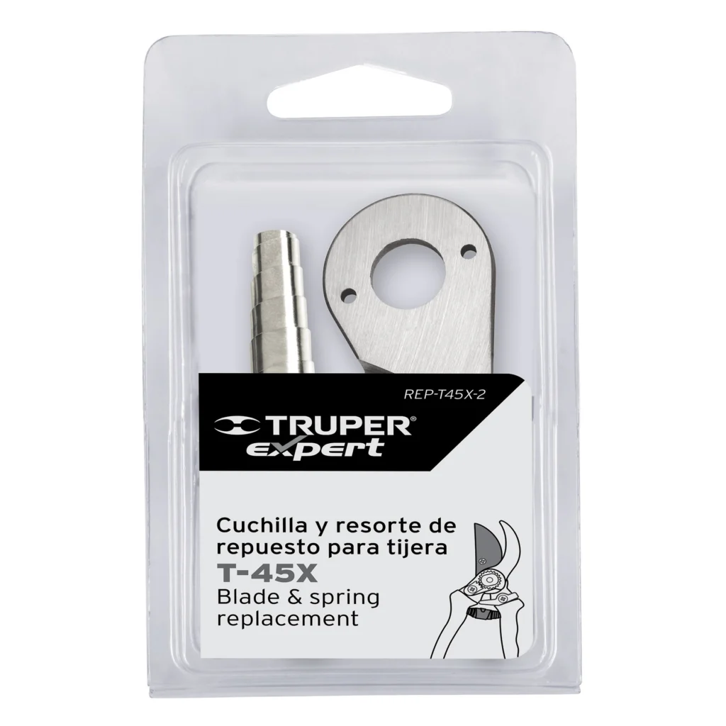 Repuesto tijera T-45 hoja + gusano       "TRUPER" REP-T45X-2
