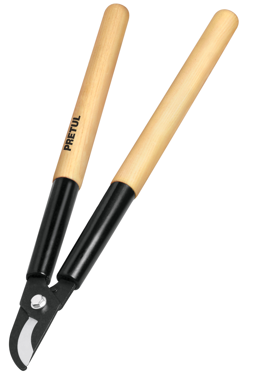 Tijera podar 2 manos 16"man.mad,d.cor:1 1/4"PRETUL"T-122P