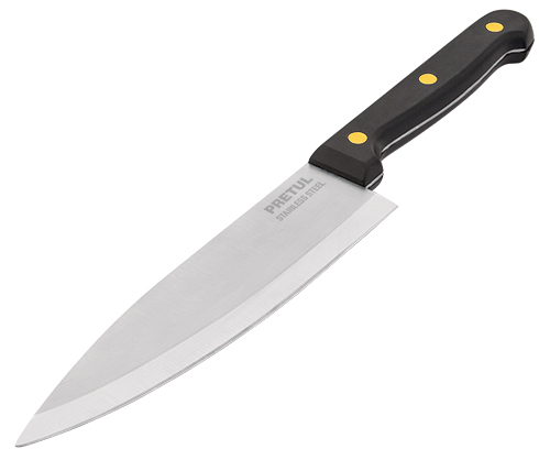 Cuchillo cocinero,ac.inox. 8" "PRETUL"  CUCH-P81