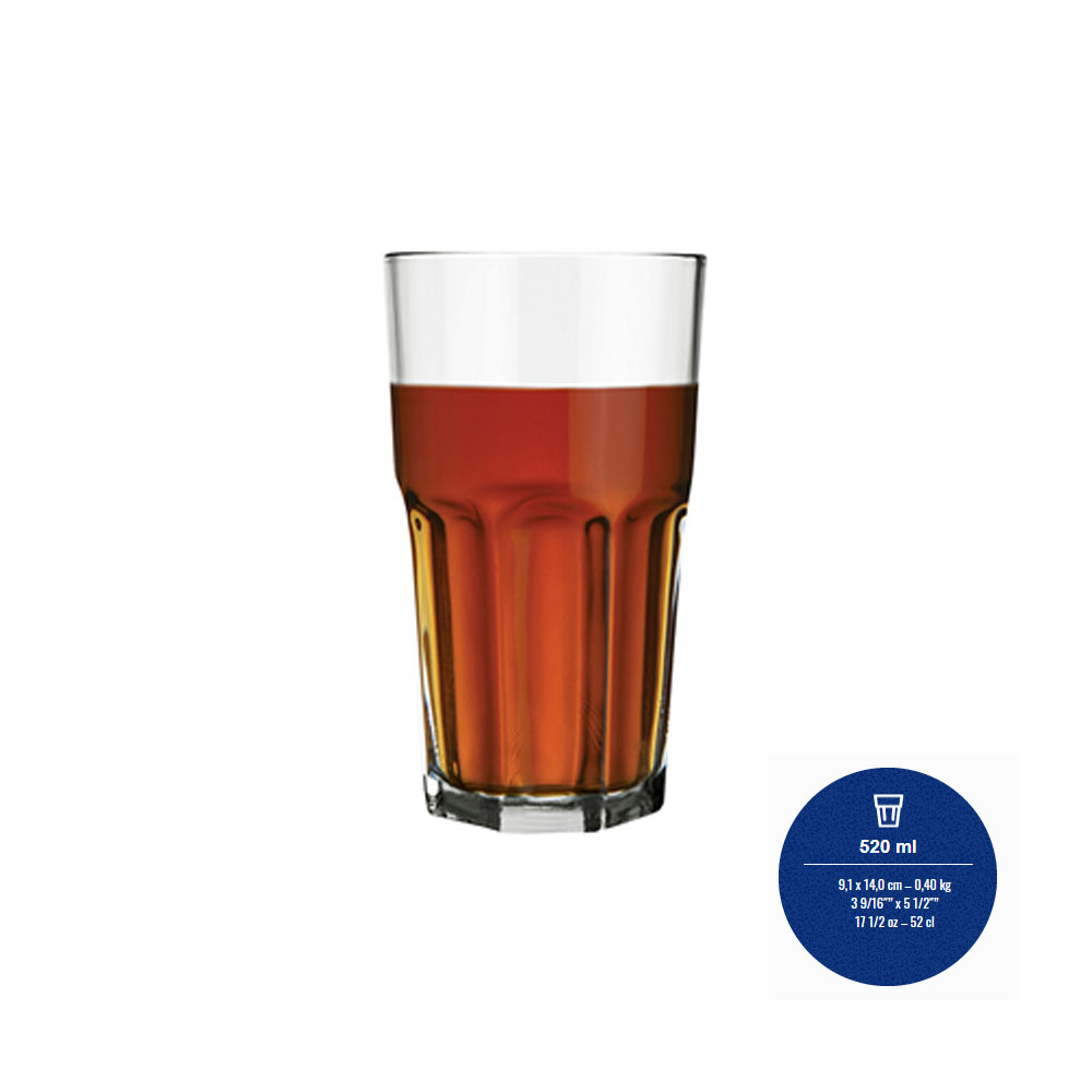 Vaso refresco 520ml BRISTOL (vta.mult.12un) "NADIR" x un