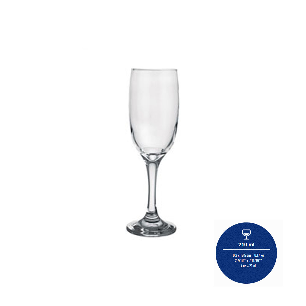 Copa de champagne 210ml WINDSOR(vta.mult.12un) "NADIR" x un