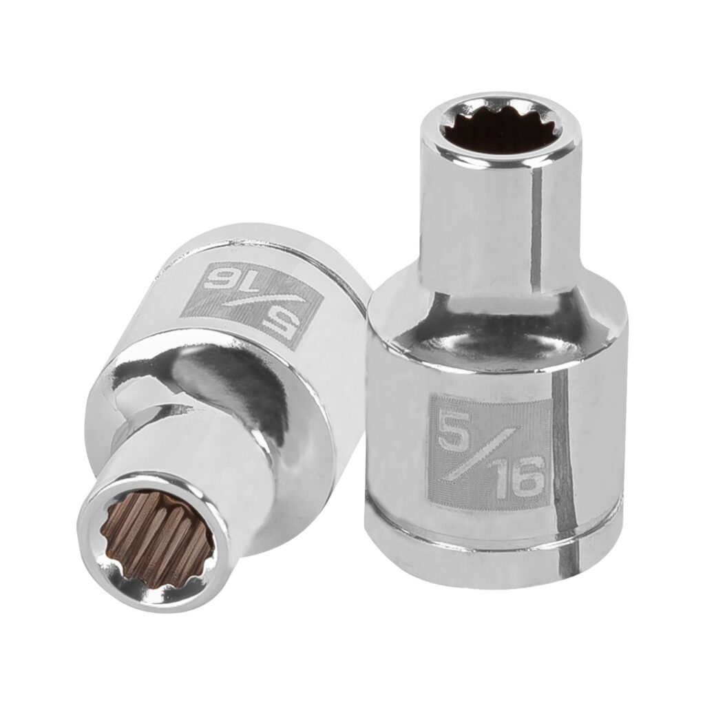 Dado estr 1/2" 5/16"  "TRUPER" D-1210