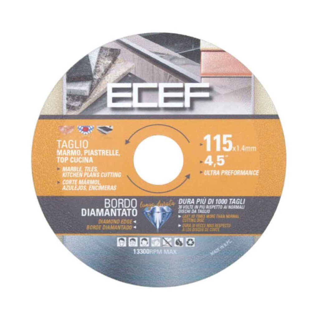 Disco Diam.p/marmol-azulej(mesada/cocina)41/2""ECEF"BL770115