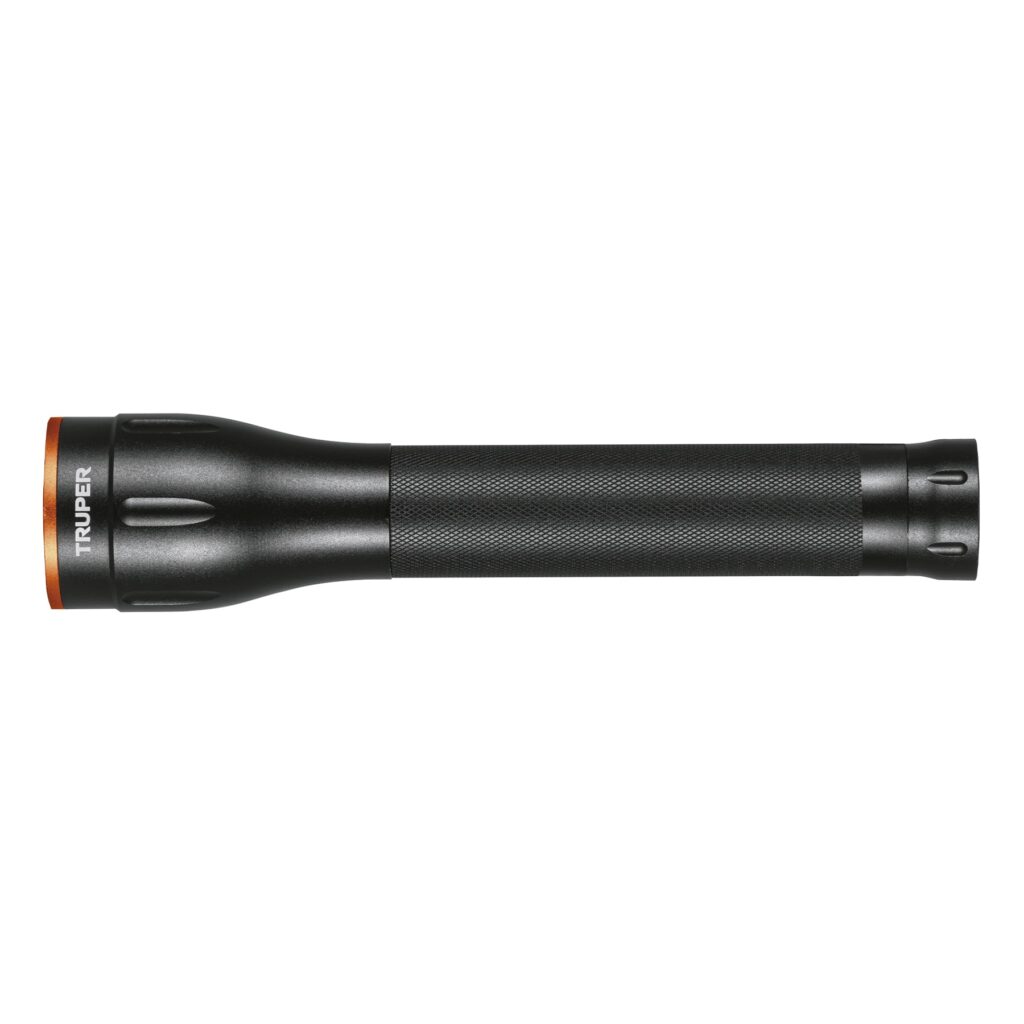 Lint.alum-negro recargable (650lúm)200mt"TRUPER"LIRA-650