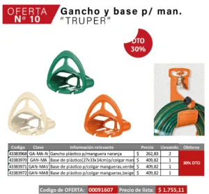 Oferta mensual N°10 Octubre 2024 (gancho/base mang.TRUPER) - Image 1