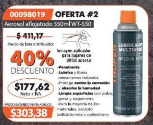 Oferta digital N°2 Mayo 2025 (Aerosol aflojatodo TRUPER)