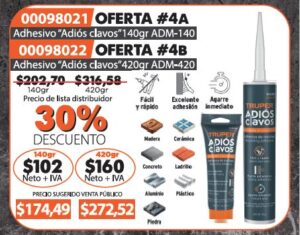 Oferta digital N°4A Mayo 2025 (Adh.adios clavo140gr TRUPER)