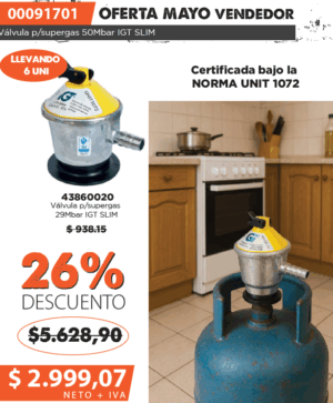 Oferta Especial Vendedores Mayo 2025(Vál.p/supergas29Mbar)