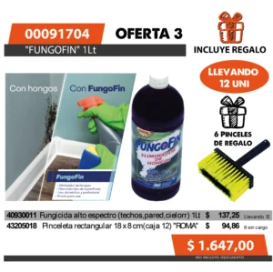 Oferta mensual N°3 Junio 2025 (FUNGOFIN 1Lt)