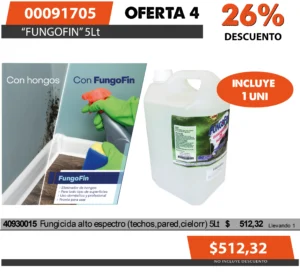 Oferta mensual N°4 Junio 2025 (FUNGOFIN 5Lt)