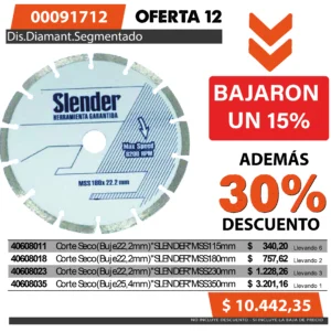 Oferta mensual N°12 Junio 2025 (Dis.Diamant.Seg.SLENDER)