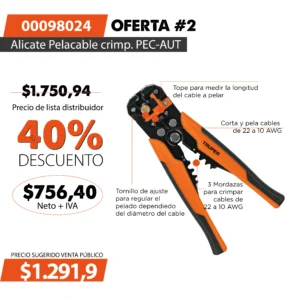 Oferta digital N°2 Junio 2025 (Alicate pelacable TRUPER)