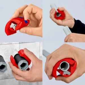 Cortatubos p/PVC 20 a 50mm (USO FÁCIL) "SLENDER"