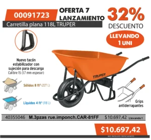 Oferta mensual N°7 Julio 2025(Carre.imponch.118Lt TRUPER)