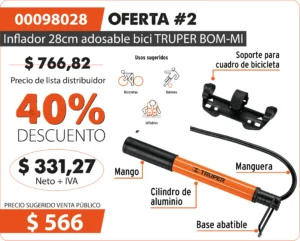 Oferta digital N°2 Julio 2025 (Inflador 28cm TRUPER)